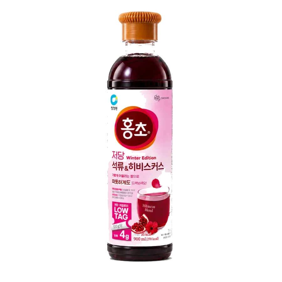 Chai Hongcho vị lựu và atiso, dòng giảm đường