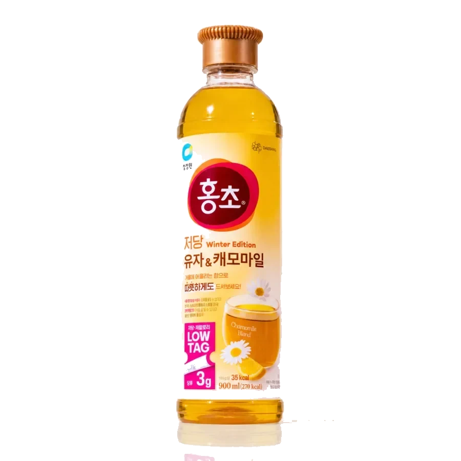 Chai Hongcho vị yuzu và cúc La Mã, dòng giảm đường